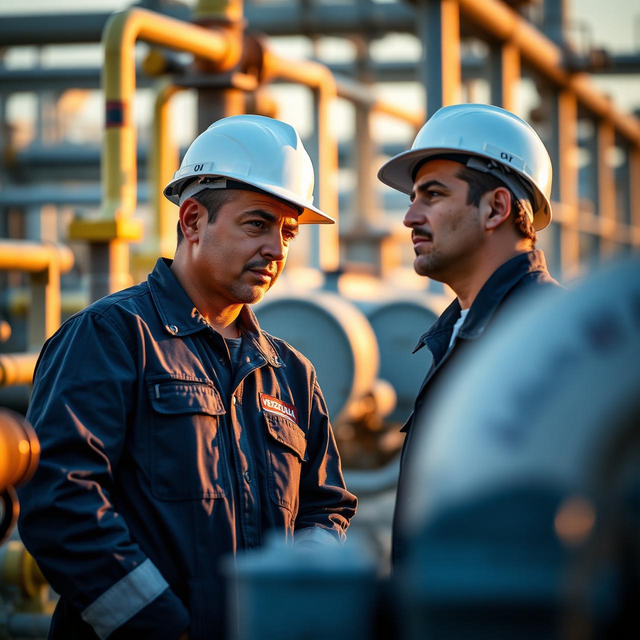 Ingenieros de ORIZON ENERGY GROUP en operaciones de campo