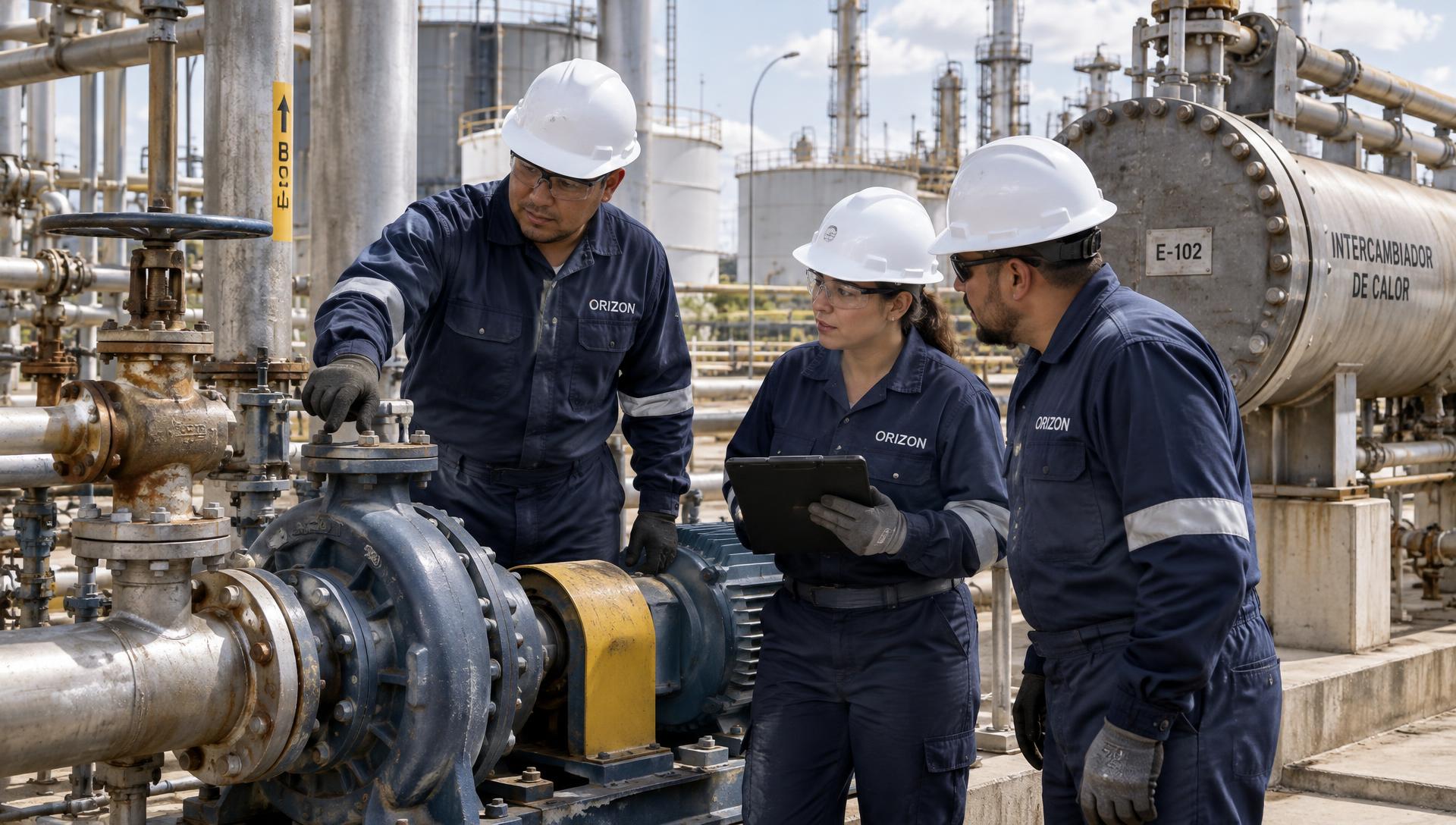 Equipo venezolano de Orizon trabajando en procesos